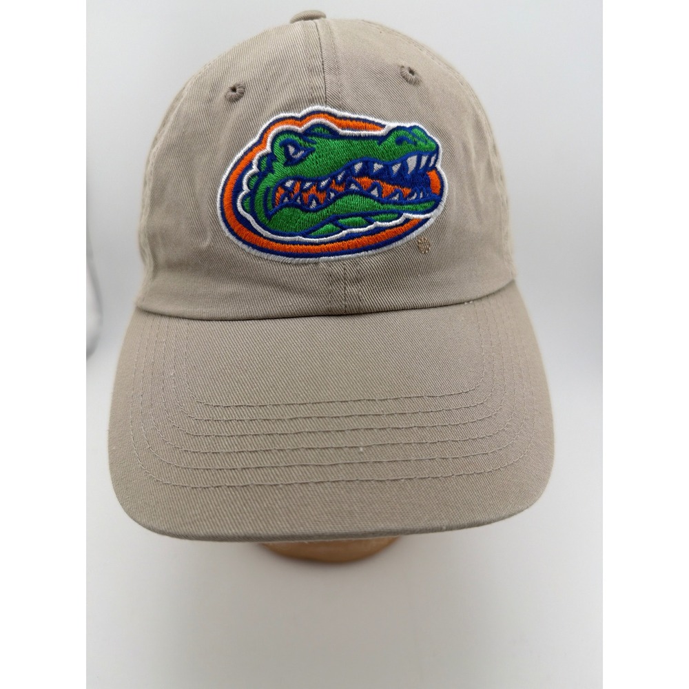 Florida Gators Khaki Tan Embroidered Adjustable Dad Hat